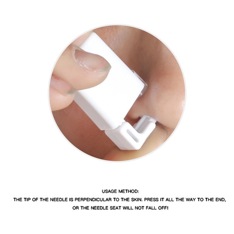 Bộ Dụng Cụ Xỏ Khuyên Mũi An Toàn Dùng Một Lần