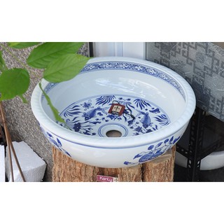 Lavabo sứ để bàn Kanly SU119