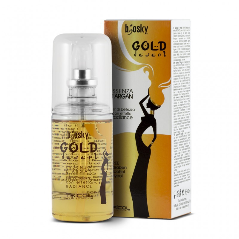 Hàng nhập khẩu của Ý Dầu hấp dưỡng ẩm, phục hồi, mềm mượt Argan Gold Desert Shampoo BK0014 1000 ml