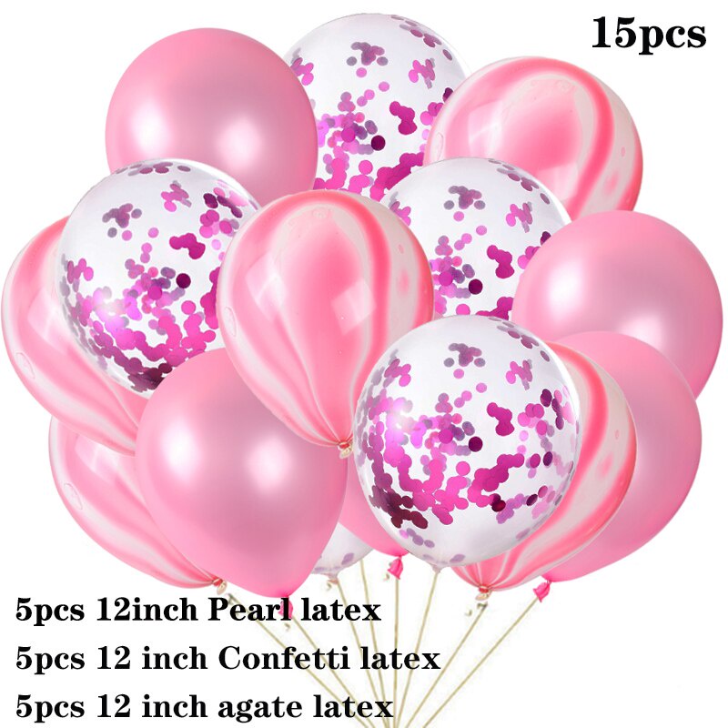 Set 14/ 15 bong bóng latex trang trí tiệc tùng