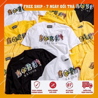 Áo thun BOBUI 🎖 Siêu chất Có Tag cổ 🎖 UNISEX