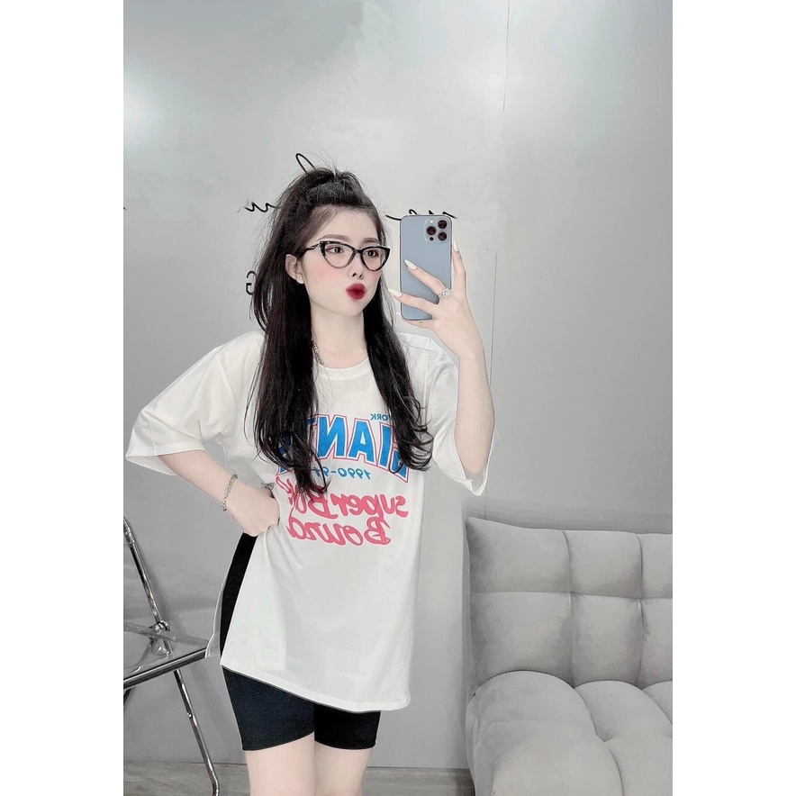 Đồ bộ nữ có áo thun xẻ 1 bên thêu chữ kèm quần ngố ôm 2 màu cực đẹp cho cô nàng năng động na