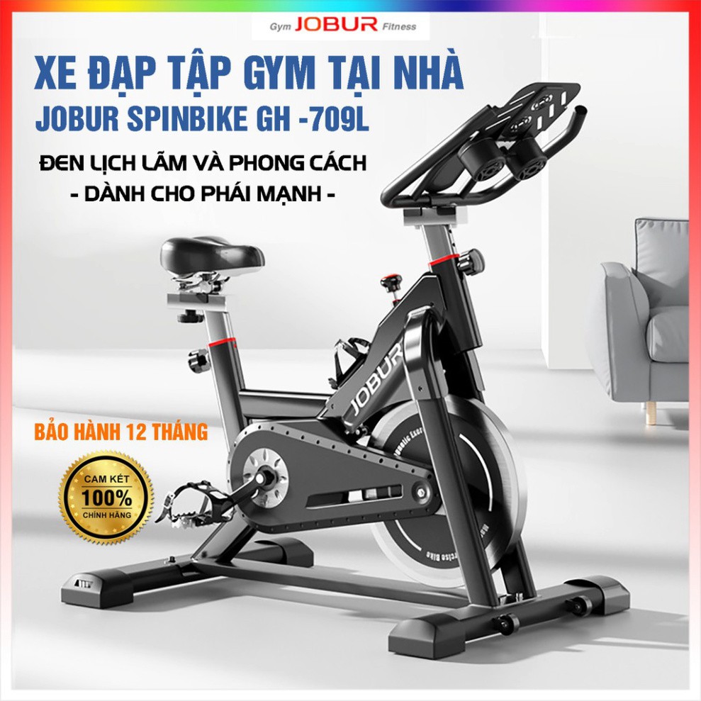 JOBUR SPINBIKE GH-709L - Xe đạp tập gym tổng hợp tại nhà [BẢO HÀNH 12 THÁNG]