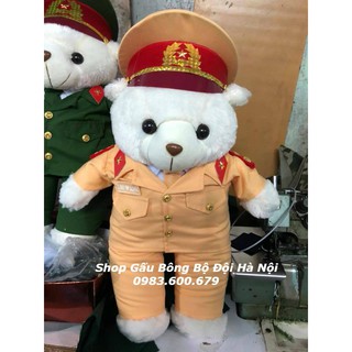 Gấu Bông Công An - Cảnh Sát 55 cm