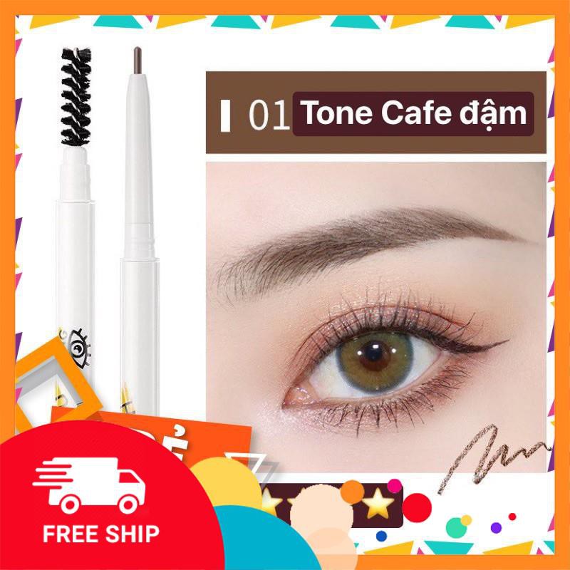 Chì Kẻ Mày 2 Đầu HANRU Lên Màu Siêu Đẹp Bền Lâu | BigBuy360 - bigbuy360.vn