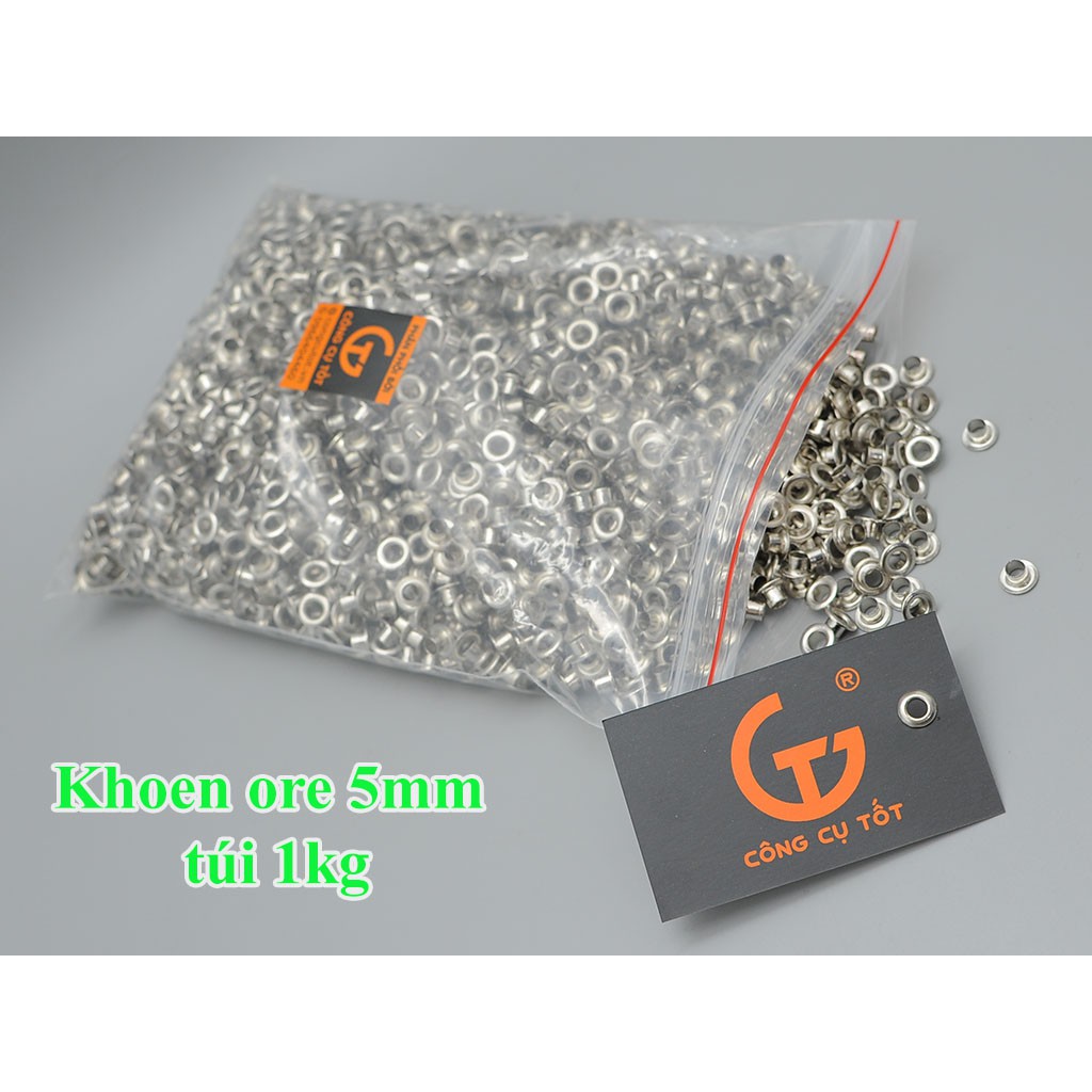 Khoen ore 5mm bạc 1kg