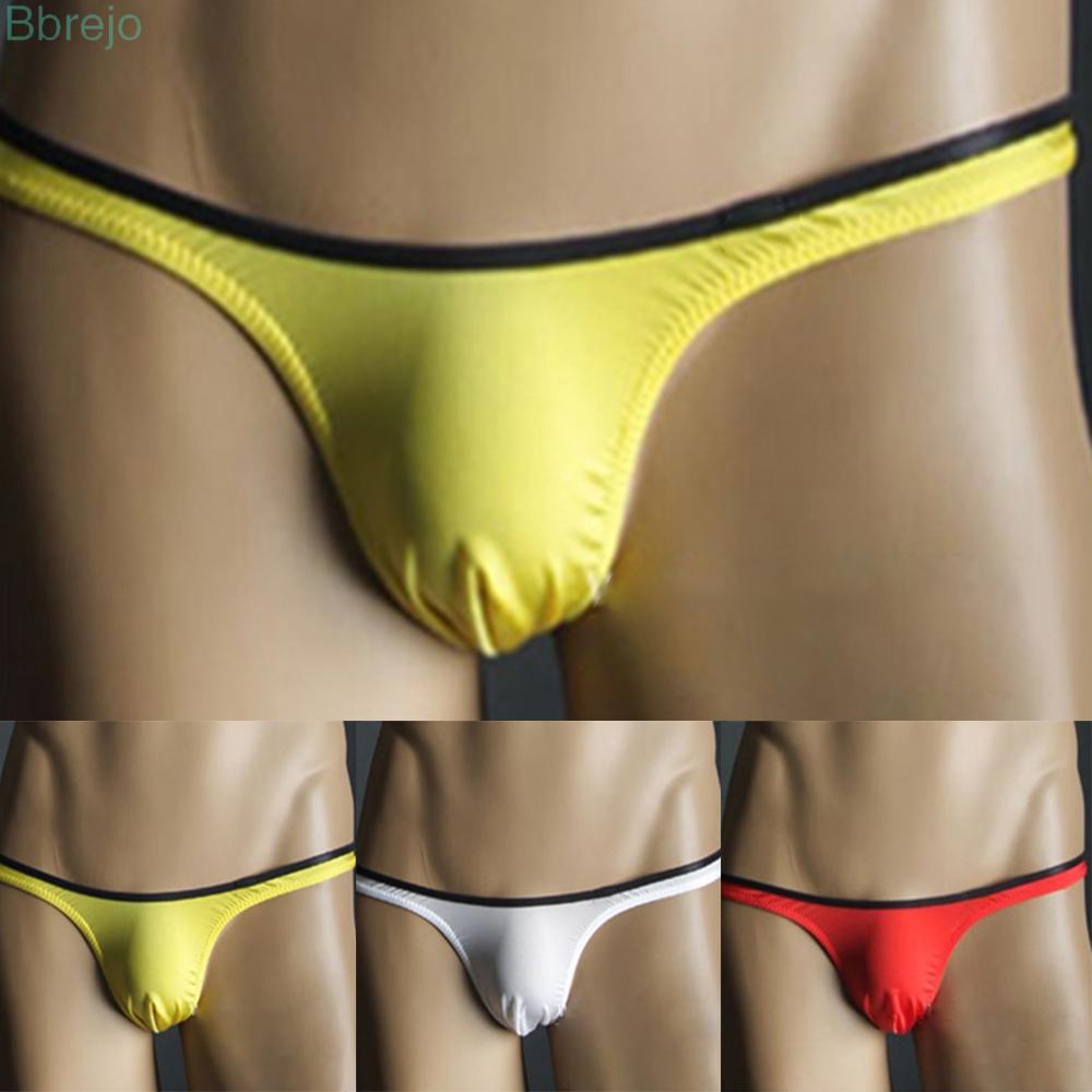 Underwear Men Sexy Thong Lingerie Seamless Breathable Stretch Tangas Panties Knickers Underpants Trunks Fashion