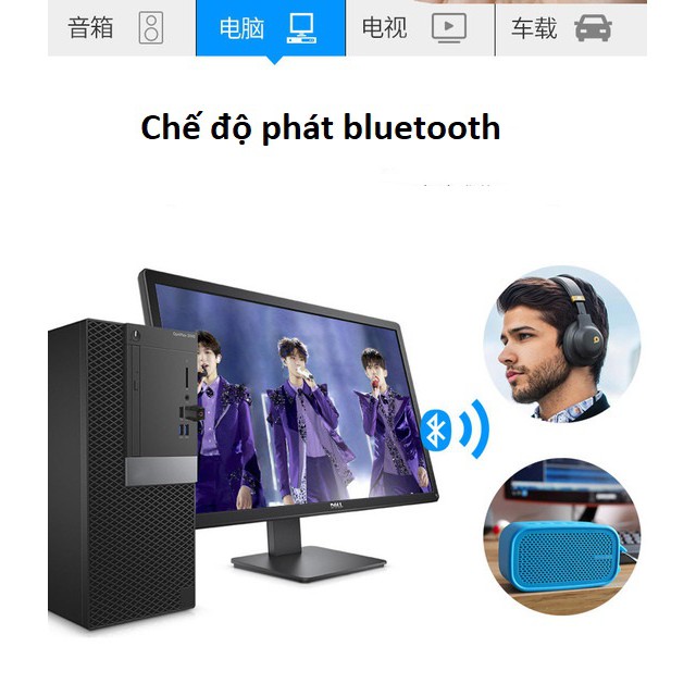USB Bluetooth 5.0 TX2 Thu và Phát Bluetooth nhỏ gọn