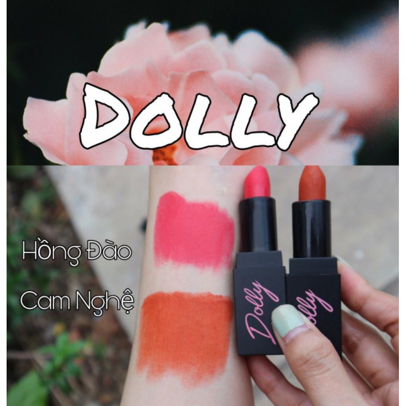 Son Sáp Phủ Phấn Dolly màu Hồng Ruốt | BigBuy360 - bigbuy360.vn