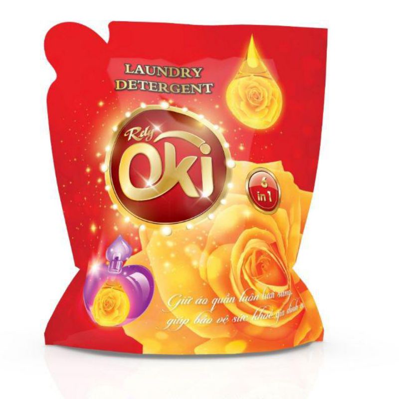 NƯỚC GIẶT OKI 6 IN 1 CAO CẤP, TÚI 2,7 KG