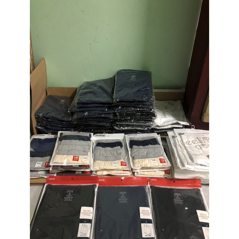 Áo ba lỗ áo sát nách sịp đùi sịp tam giác canifa