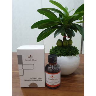 Serum dưỡng da tươi sáng GoodnDoc VITAMIN C-16.5 DAILY WHITENING SERUM