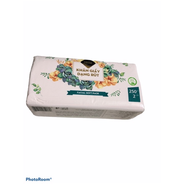Khăn giấy rút Vinmart Home 180/250 tờ