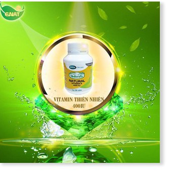 [Mã chiết khấu giá sỉ sản phẩm chính hãng] MEDICRAFTS NATURAL VITAMIN E 400 IU – Giúp làm sáng da, ngăn ngừa oxy hóa (30