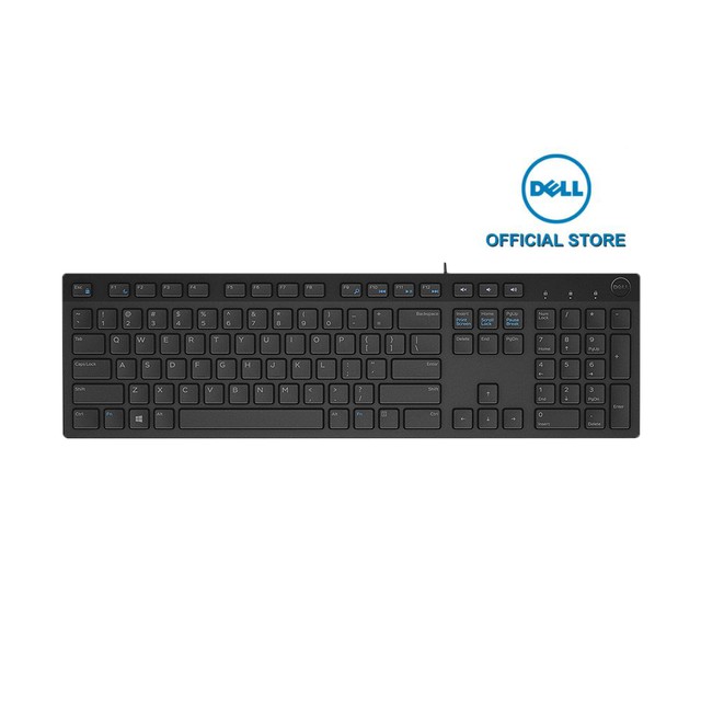 Bộp bàn phím có dây dell Kb216, chuôt ms116