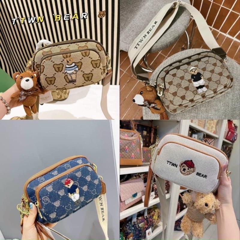 Túi đeo chéo gấu ttwn thái lan
