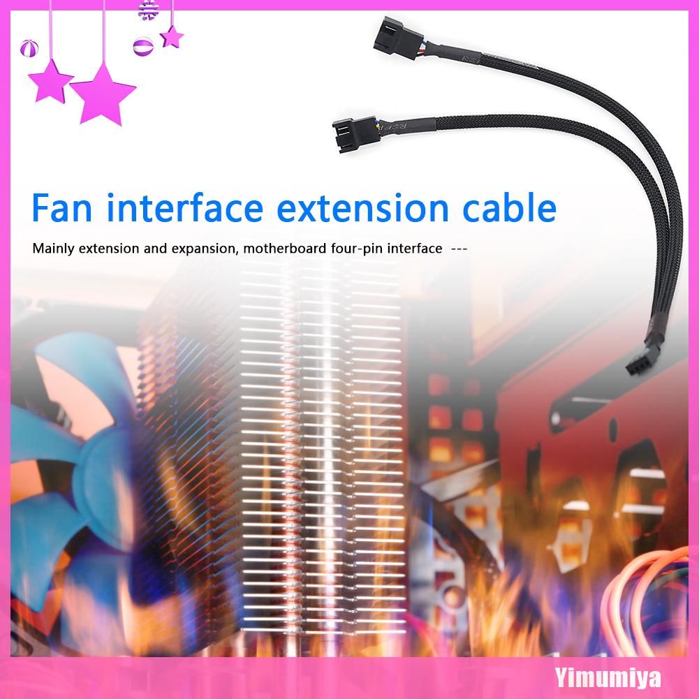 Dây Cáp Chia Cổng 4 Pin Thành 3 / 4 Pin Cho Quạt Cpu Pc