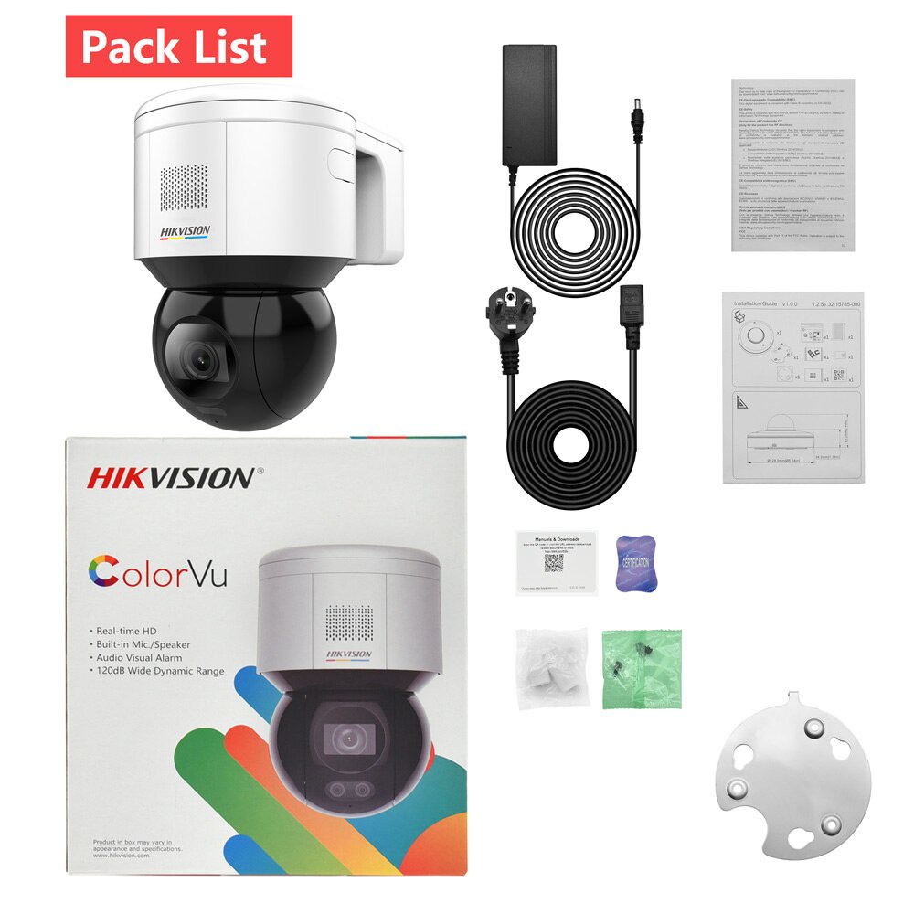 Camera IP Speed Dome hồng ngoại 2.0 Megapixel HIKVISION DS-2DE3A400BW-DE