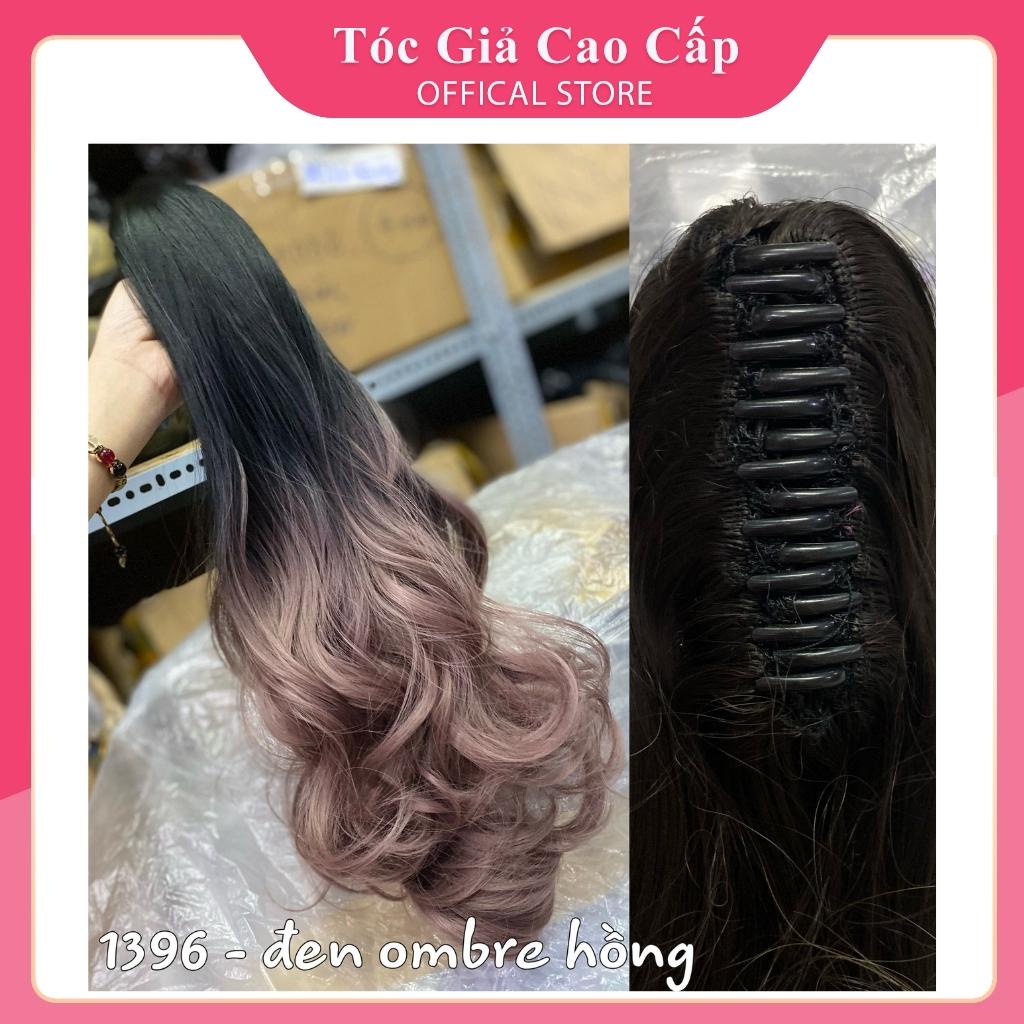 Tóc giả ngoặm omber nhuộm màu