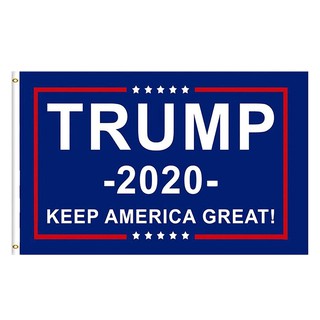 Bộ 3 Cờ Donald Trump 2020