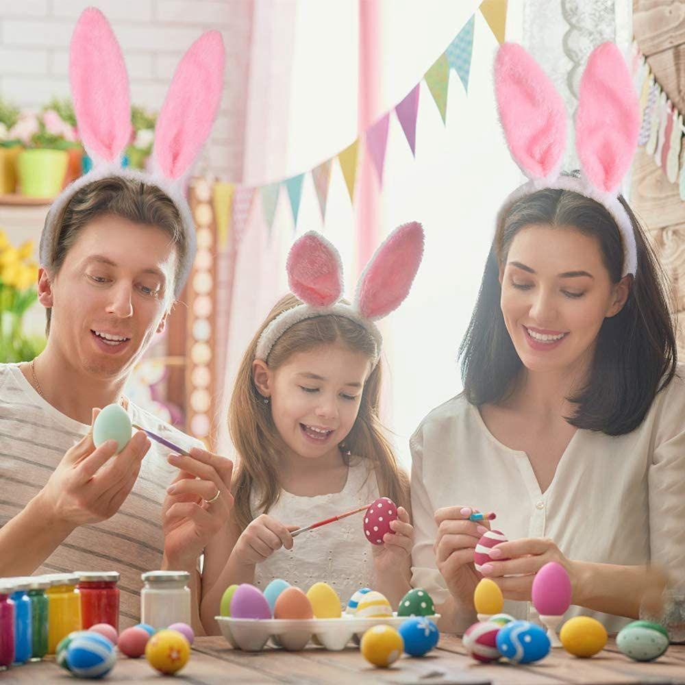 Băng Đô Tai Thỏ Thoải Mái Dễ Thương Dành Cho Người Lớn Và Trẻ Em