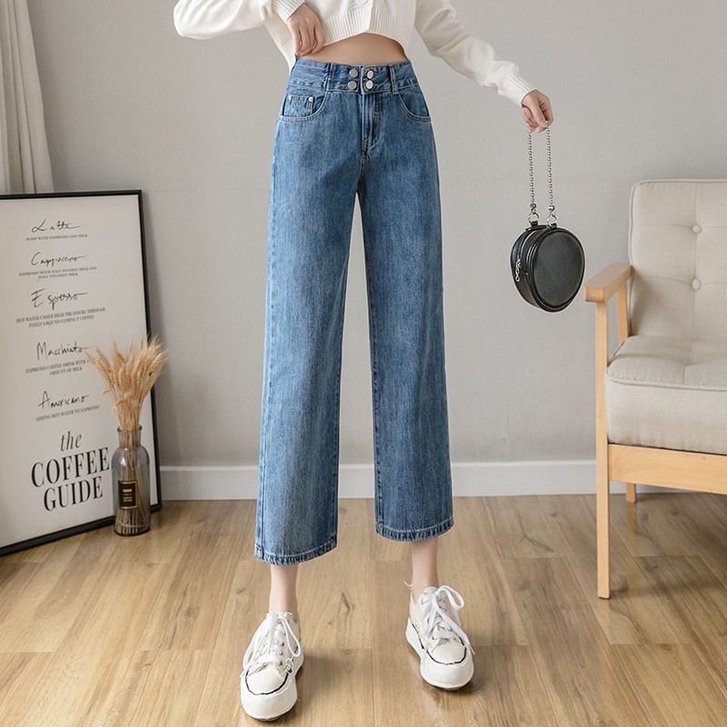 Order. Quần jean ống rộng size nhỏ _ảnh thật