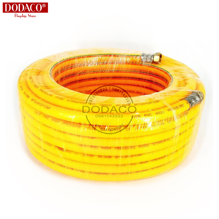 [Ảnh thật] Dây rửa xe 5 lớp áp lực cao LION  8.5mm dùng cho máy đầu rời áp lực cao dài 10m 15m 20m