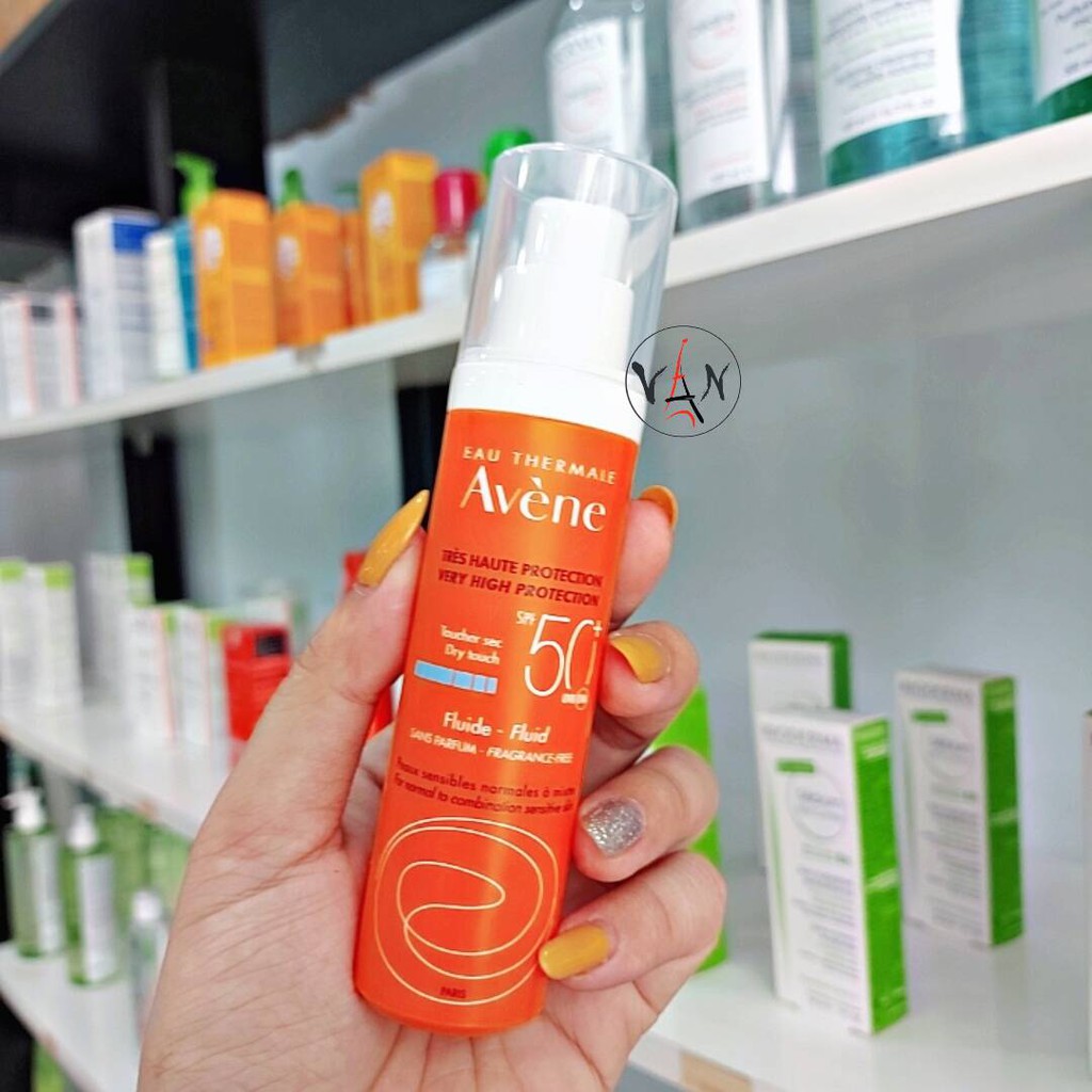 Avene kem chống nắng avene spf 50+ bảo vệ da toàn diện 50ml dành cho da nhạy cảm ( mẫu mới )