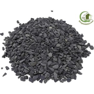 1kg đá sỏi màu đen mini - đá  trang trí trồng cây - trang trí bể cá - sân vườn