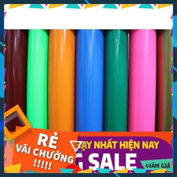 [BÁN CHẠY]  10m Giấy cắt chữ DECAL PVC khổ 0,6m dài 200m (các màu), KOANHAO Đài loan.