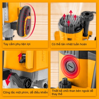 MÁY PHAY GỖ INGCO 2200W 12.7mm RT22008