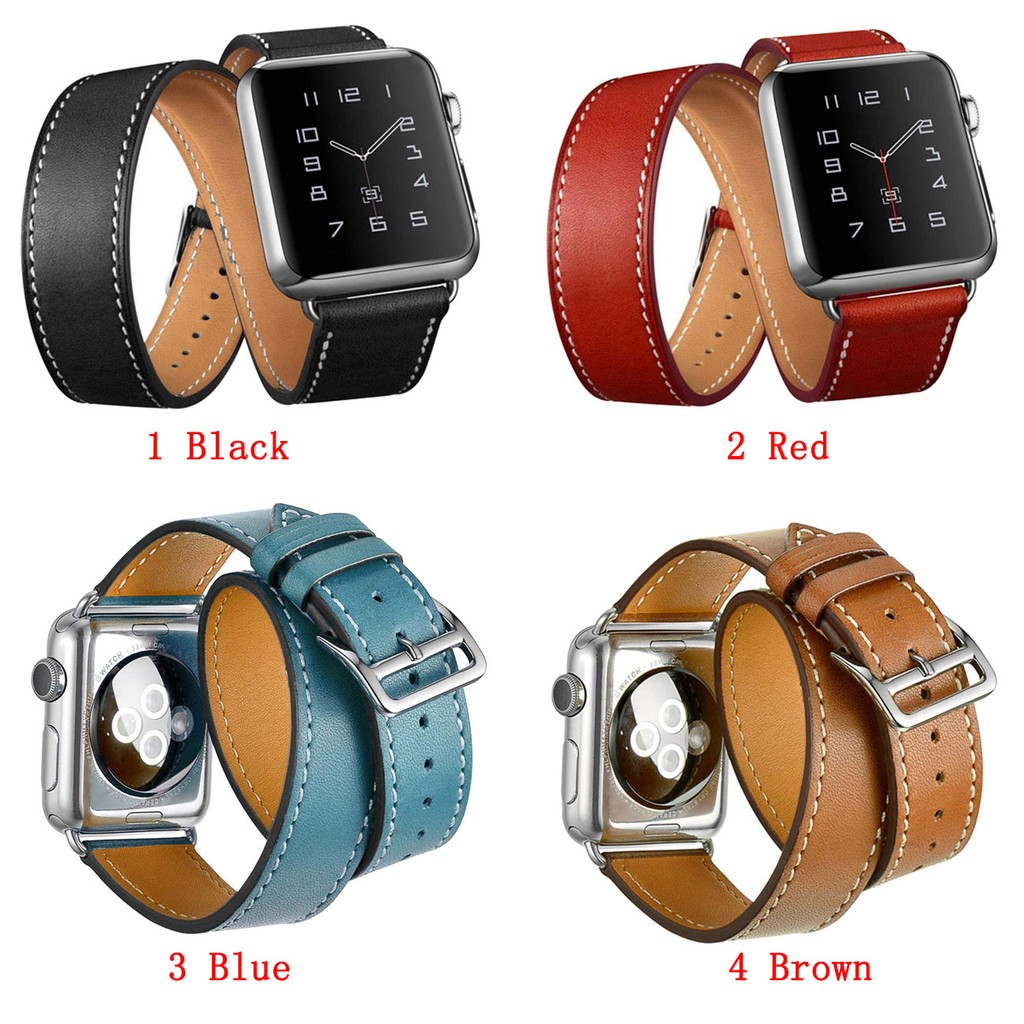 Dây đeo da mềm dành cho iWatch series SE 6/5/4/3/2/1 38/40mm 42/44mm