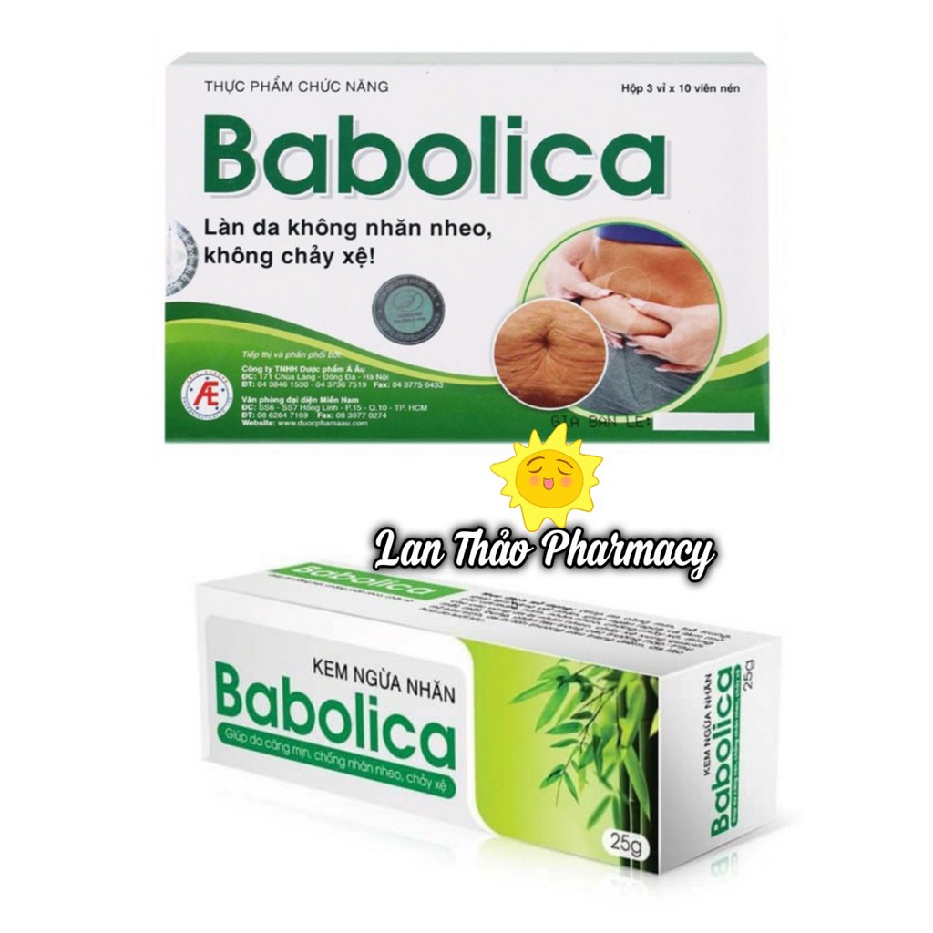 Babolica giúp phục hồi và ngăn ngừa tình trạng da nhăn nheo, chảy xệ, rạn da hiệu quả