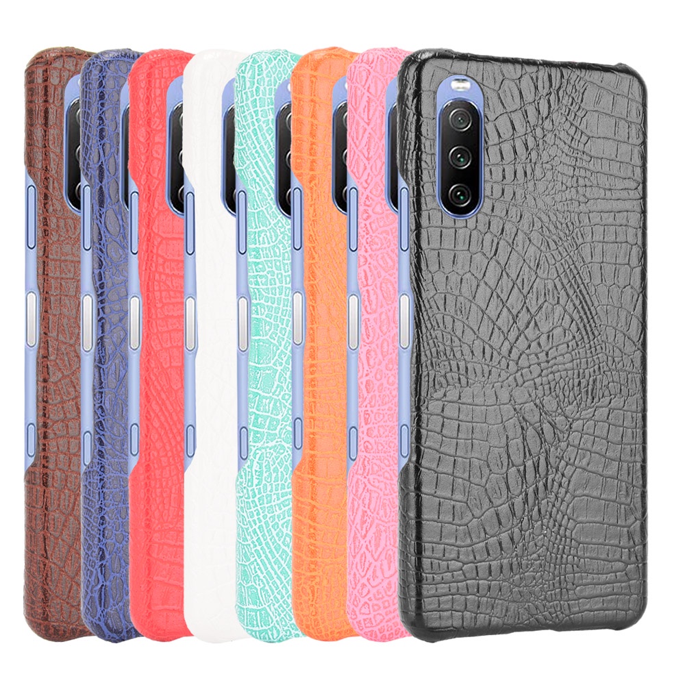 Ốp Điện Thoại Cứng Chống Sốc Màu Trơn Cho Sony Xperia 10 8 5 Z4 IV III II Lite Plus