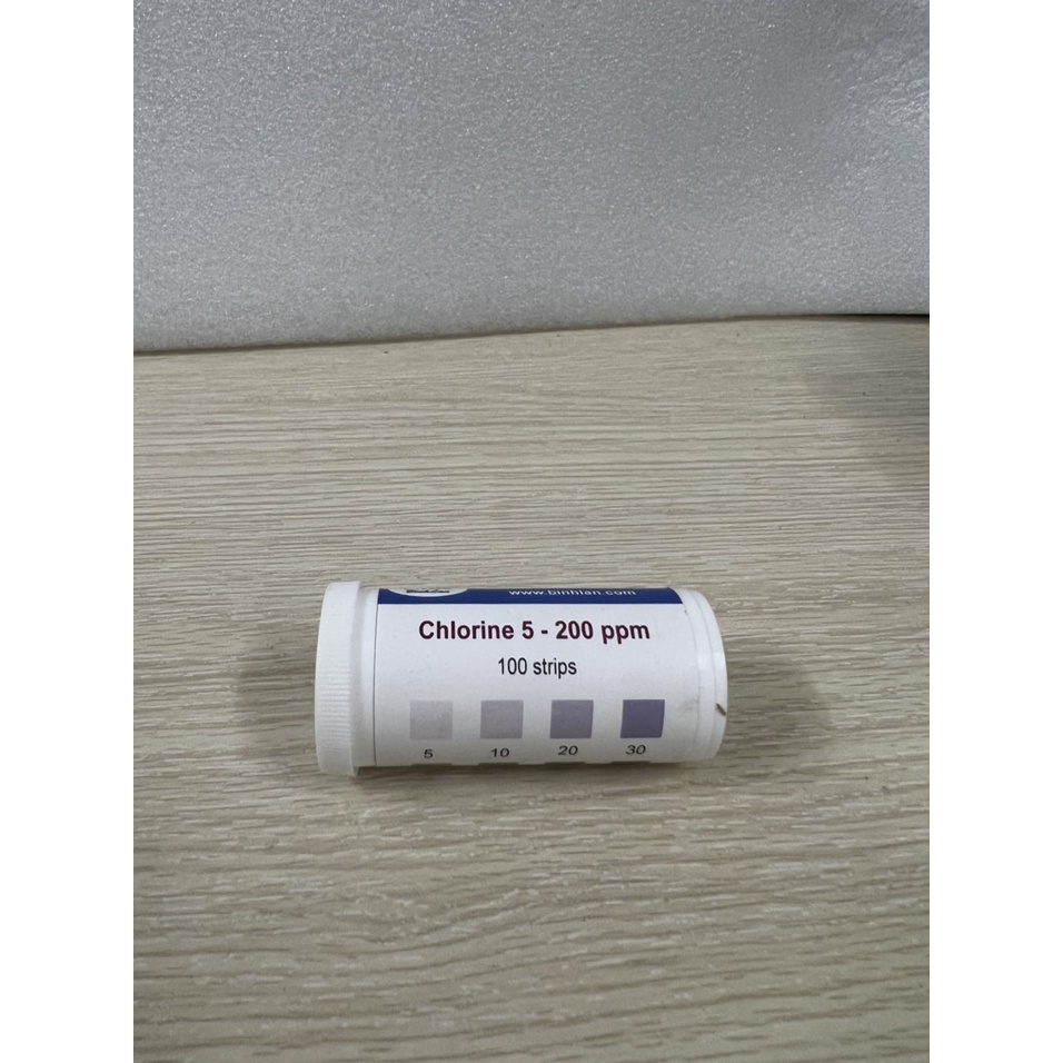 Giấy thử chlorine 5-200 ppm ENBC Bình Lan