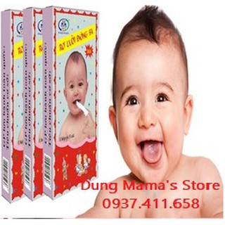 [COMBO 10 HỘP] Rơ Lưỡi Đông Fa Cho Bé (50 Chiếc)