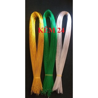 2 ký kẽm làm hoa-1200 sợi, kẽm bọc, kẽm 24 làm hoa tết, trang trí, nhiều màu,nhiều size