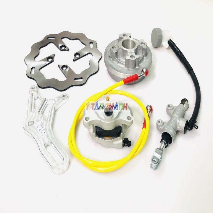 Bộ Đĩa Sau Wave Heo Nissin K2 Đĩa 220Mm V3 MS1269