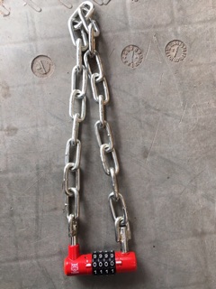 XÍCH SỐ ĐỎ ĐEN 4 SỐ  XÍCH 8mm