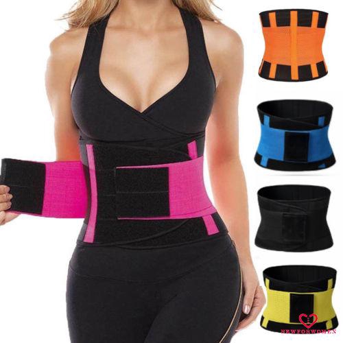 NFW♥High Quality 2019 Fashion Waist Trainer Womens Latex Cincher Underbust Corset Shaper Shapewear Slimming