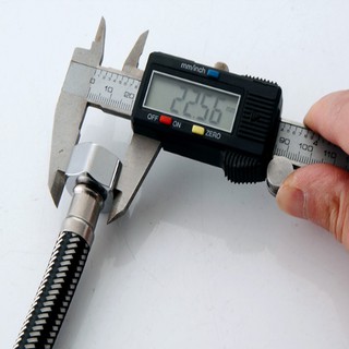 Dây cấp nước chất liệu inox màu đen QC TN-DCNINĐ