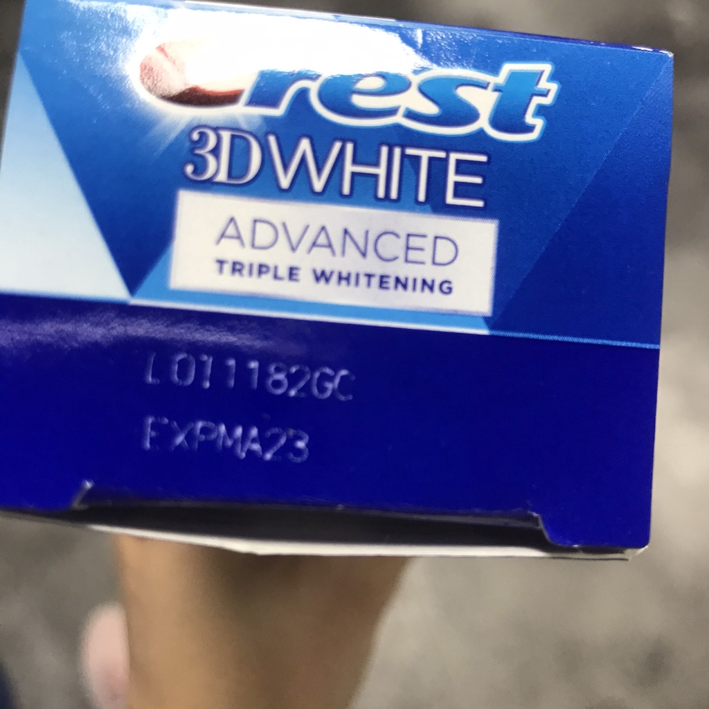 Kem đánh răng CREST 3D White Fluoride Anticavity Toothpaste 158g -Hàng Mỹ