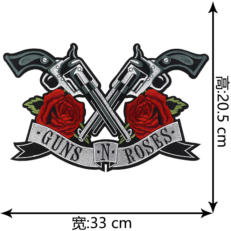 Miếng Vá Trang Trí Quần Áo Thêu Hình Đại Bàng Độc Đáo Chất Lượng Cao DIY