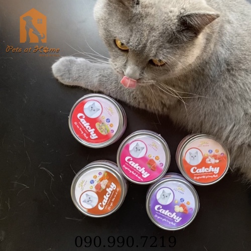 Pate cho mèo 5 Plus Catchy 170gr