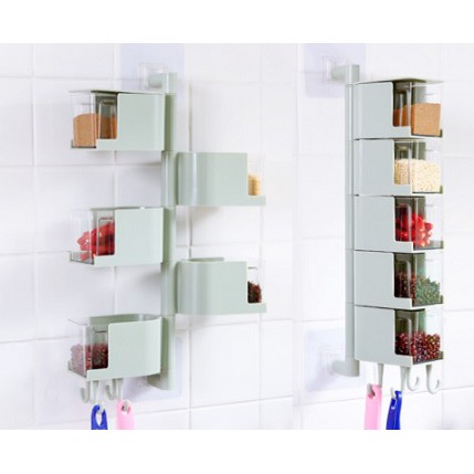 Tủ đựng thực phẩm - gia vị nhiều ngăn tiện lợi (chiều dọc) | BigBuy360 - bigbuy360.vn