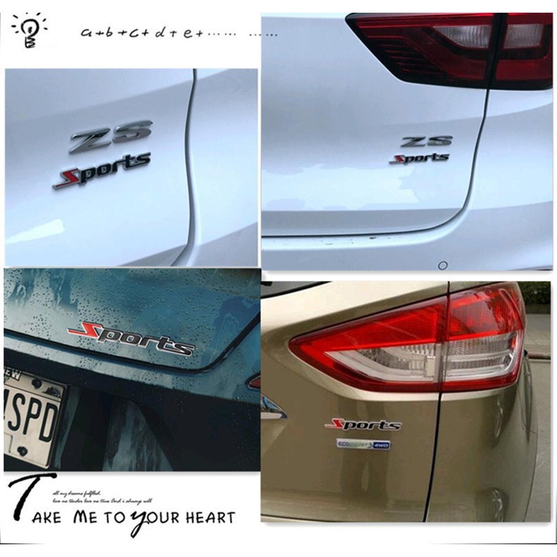 1 Huy Hiệu Kim Loại 3d Cho Xe Hơi