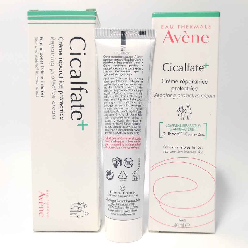Kem dưỡng Avene Cicalfate Repair Cream 40ml Nội địa Pháp
