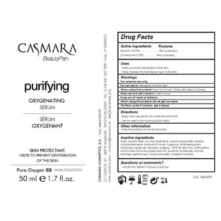 [Hàng Công Ty] Serum Cung Cấp Oxy Tươi - Casmara Purifying Oxygenating 50ml