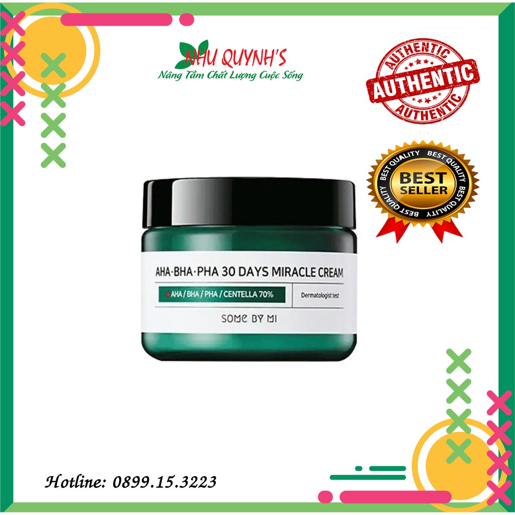 Kem Dưỡng  Some By Mi AHA-BHA-PHA Miracle Cream (50ml)