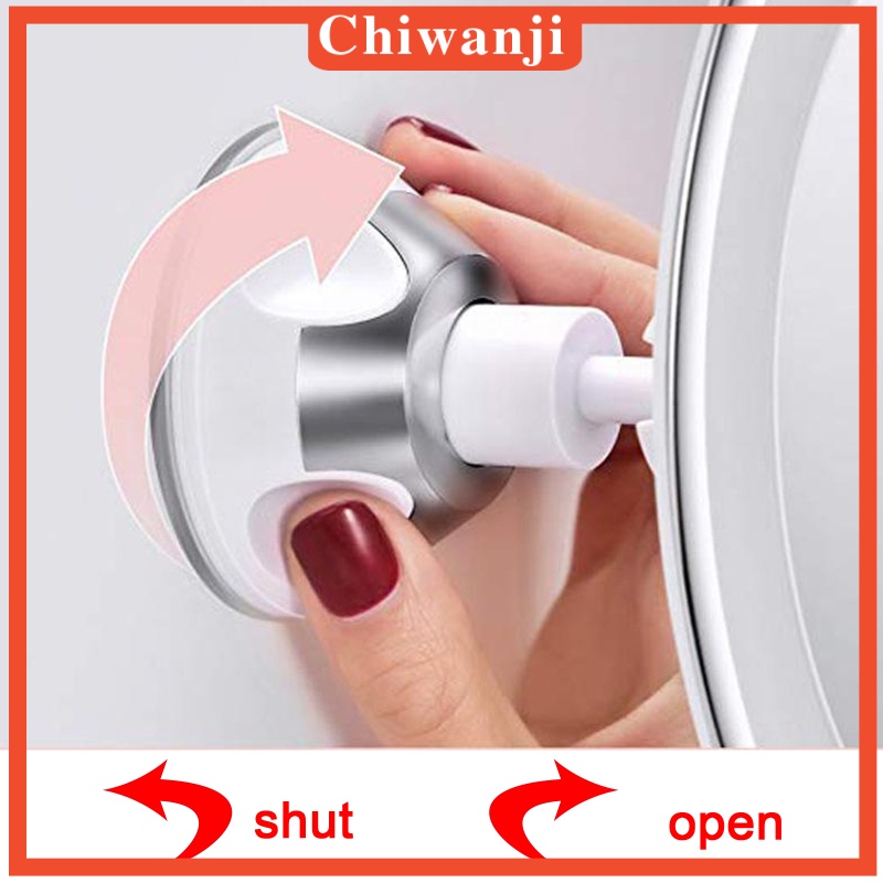 [CHIWANJI] 5x10X Magnifying Makeup Mirror Magnification LED Light Cosmetic Mirror Style 2